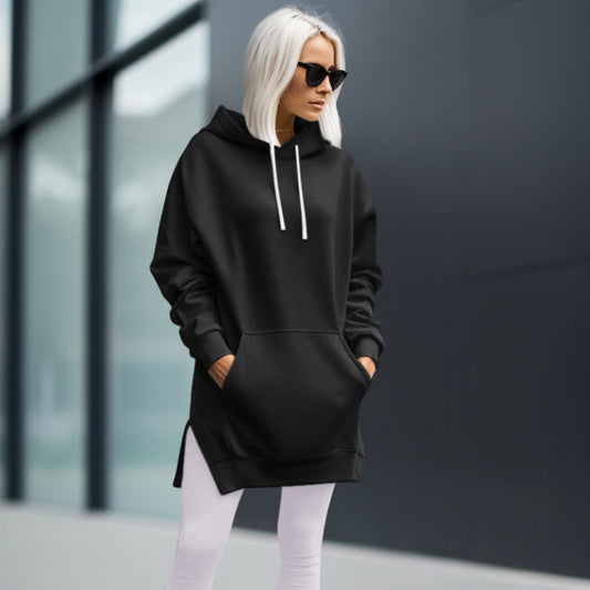 Wanda | De oversized hoodie - Luxe Nova Zwart (nog 4 op voorraad) / S Luxe Nova Hoodie