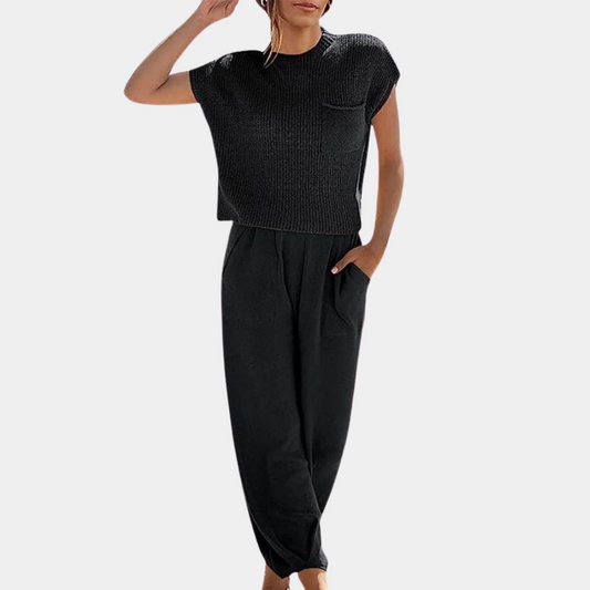 Zina | Comfy Outfit Set - Luxe Nova Zwart / S Luxe Nova Sets