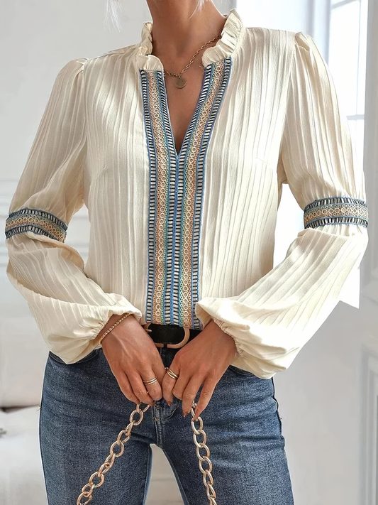 Cora | Kanten blouse - Luxe Nova S Luxe Nova Blouses & Shirts