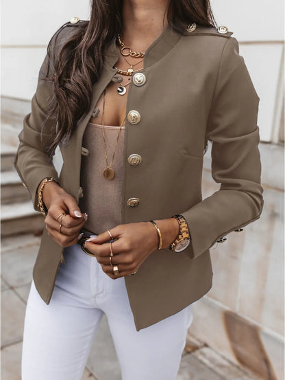 Anna | Luxe Jasje - Luxe Nova Khaki / S Luxe Nova blazer