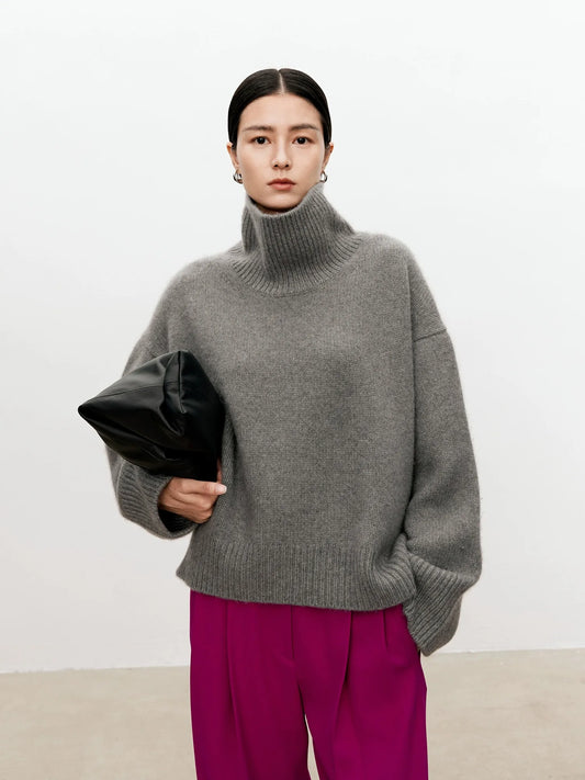 Tracy | Turtle neck pullover - Luxe Nova Luxe Nova trui