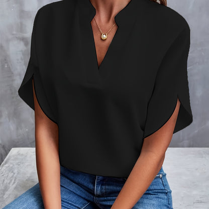 Ariane | Elegante Blouse - Luxe Nova Zwart / S Luxe Nova Blouses & Shirts