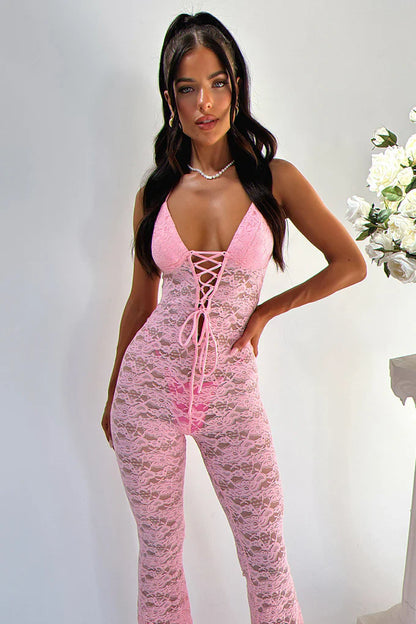 ALYA | JUMPSUIT - Luxe Nova Roze / S Luxe Nova Jumpsuit