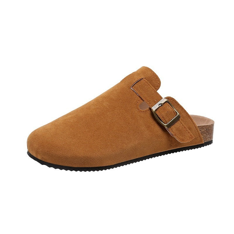 Britt | Boston Clogs - Luxe Nova Camel / 35 Luxe Nova Schoenen